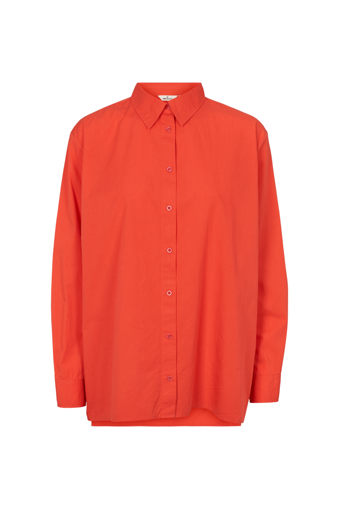 Basic Apparel Vilde Loose Shirt Shirts 753 Grenadine